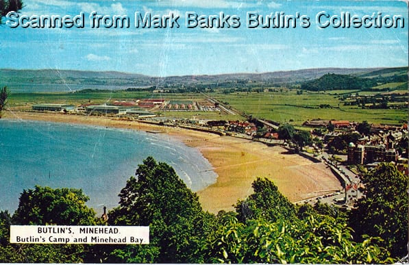 Butlins Minehead Postcards