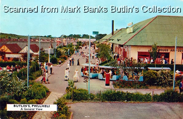 Butlins Pwllheli Postcards