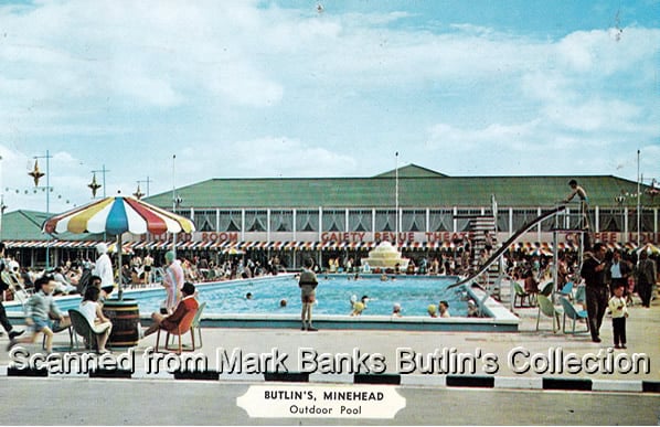 Butlins Minehead Postcards