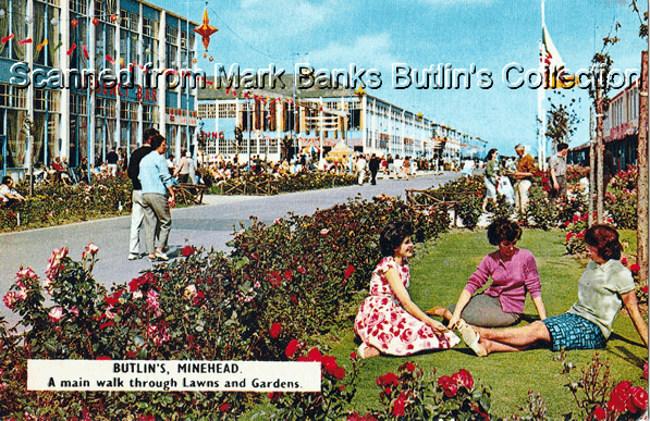 Butlins Minehead Postcards