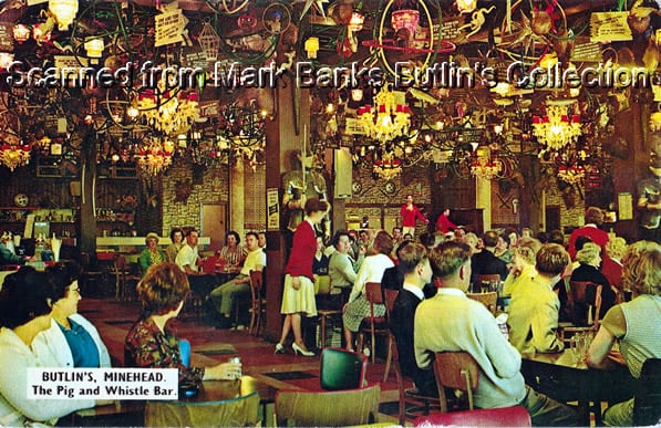 Butlins Minehead Postcards