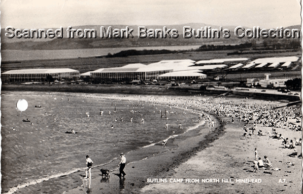 Butlins Minehead Postcards