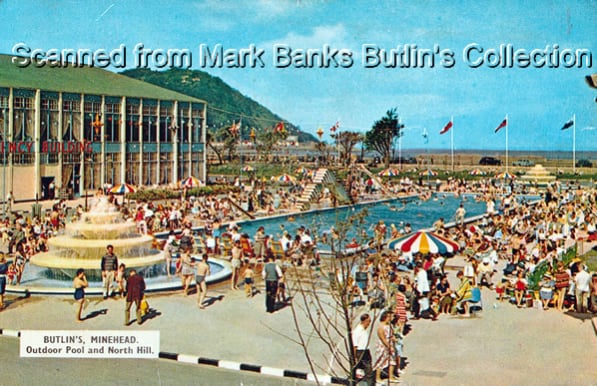 Butlins Minehead Postcards