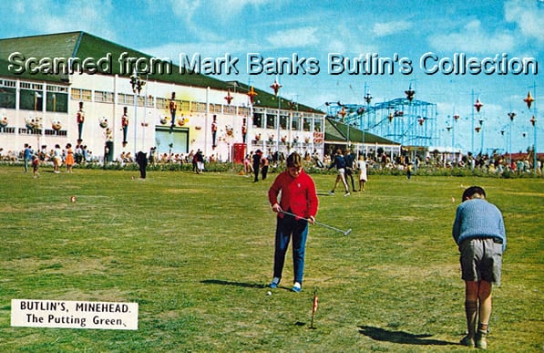 Butlins Minehead Postcards