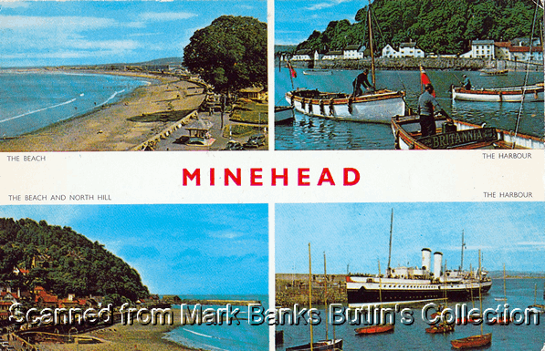 Butlins Minehead Postcards