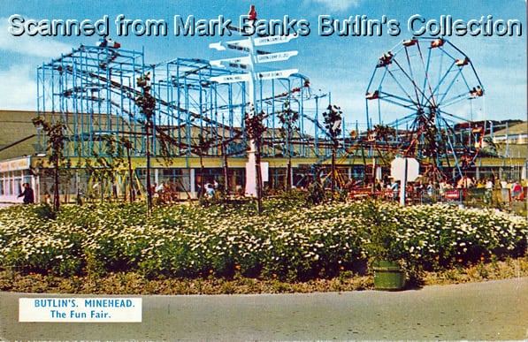 Butlins Minehead Postcards