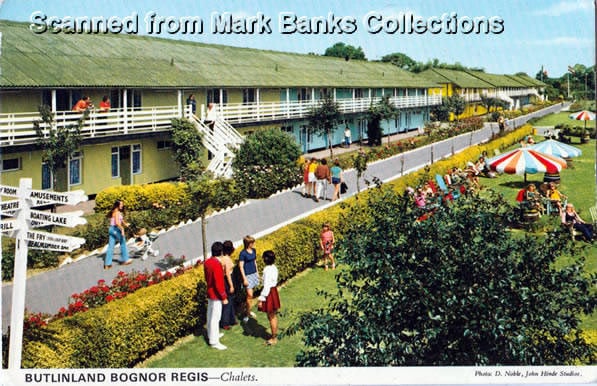 Butlins Bognor Regis Postcards