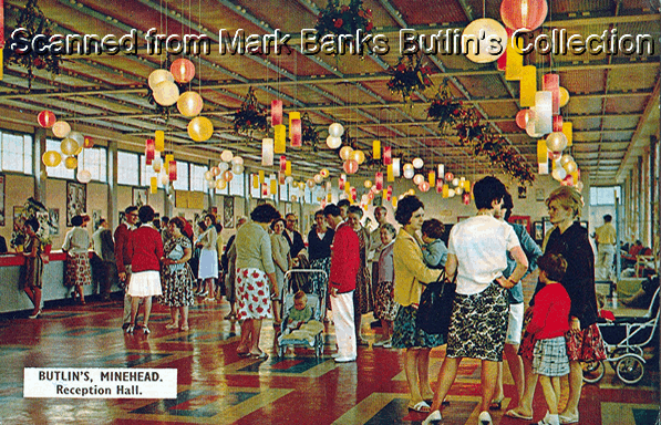 Butlins Minehead Postcards