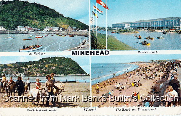 Butlins Minehead Postcards