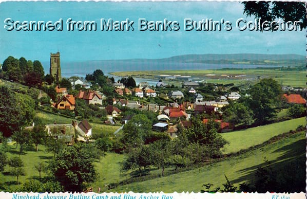Butlins Minehead Postcards