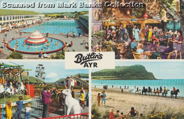 Butlins AYR Postcards
