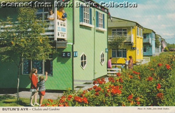 Butlins AYR Postcards
