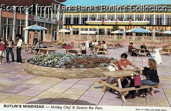 Butlins Minehead Postcards