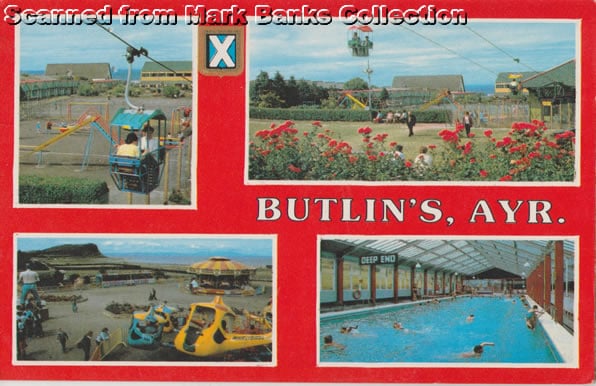 Butlins AYR Postcards
