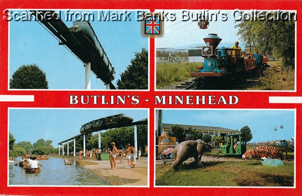 Butlins Minehead Postcards