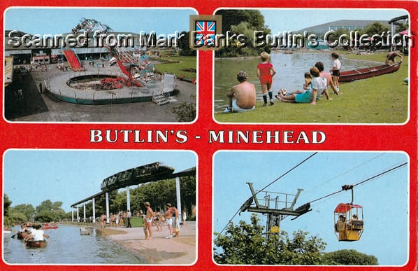 Butlins Minehead Postcards