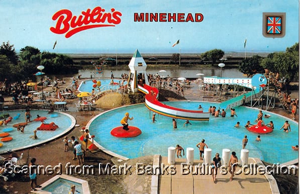 Butlins Minehead Postcards