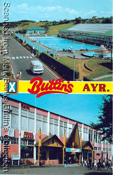 Butlins AYR Postcards