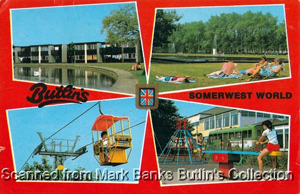 Butlins Minehead Postcards