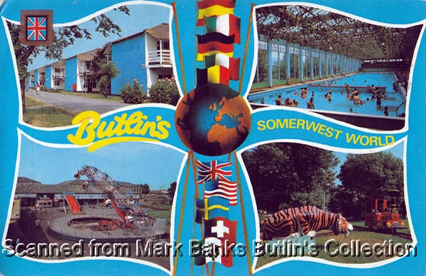 Butlins Minehead Postcards