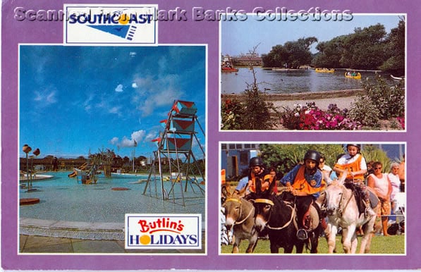 Butlins Bognor Regis Postcards