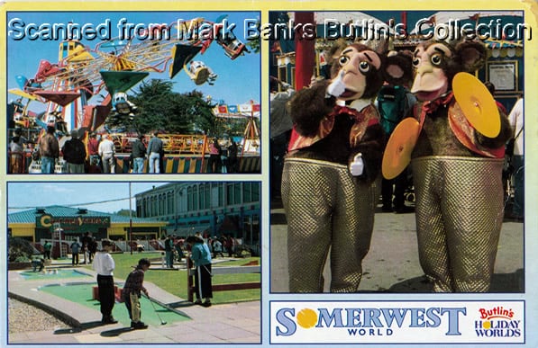 Butlins Minehead Postcards