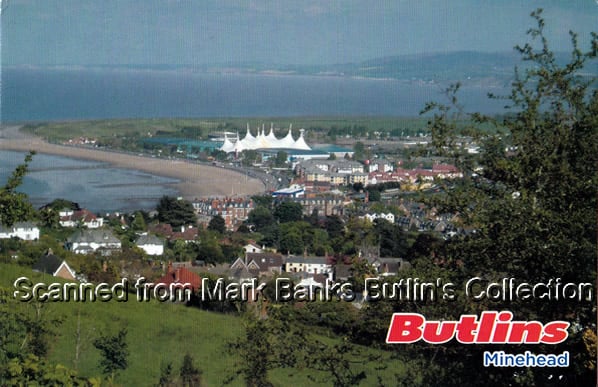 Butlins Minehead Postcards