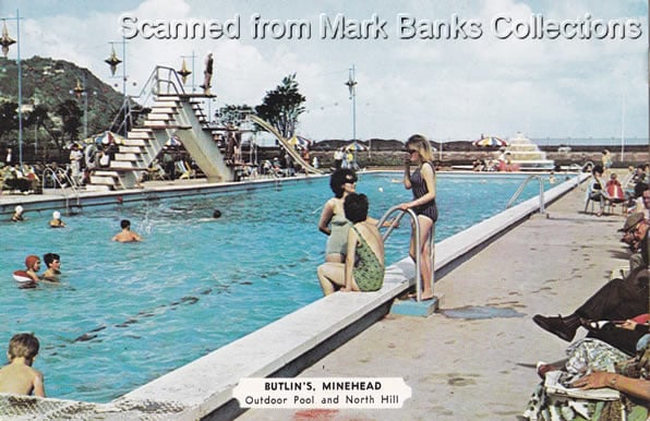 Butlins Minehead Postcards