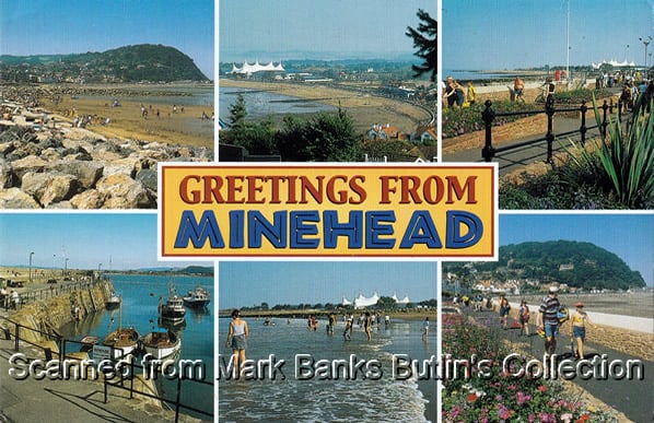 Butlins Minehead Postcards