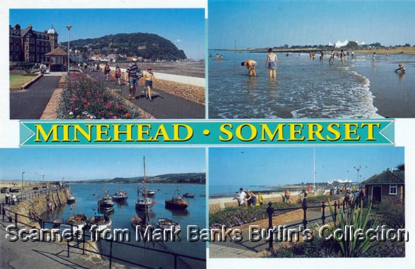 Butlins Minehead Postcards