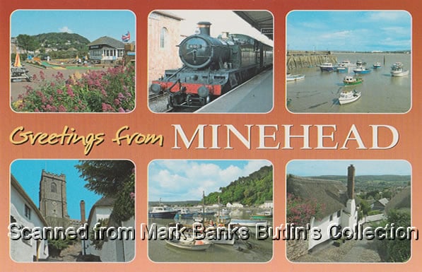 Butlins Minehead Postcards