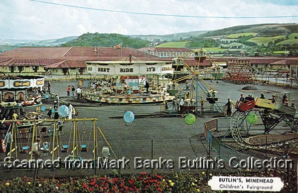Butlins Minehead Postcards