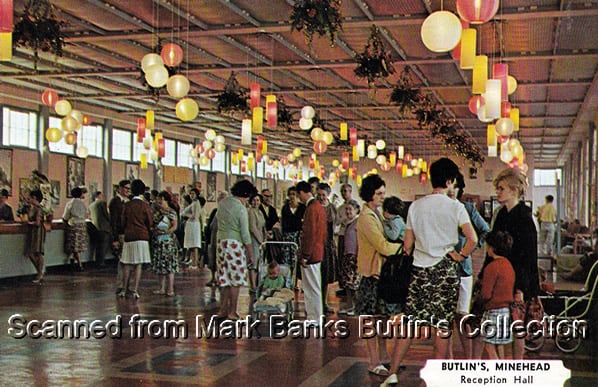 Butlins Minehead Postcards