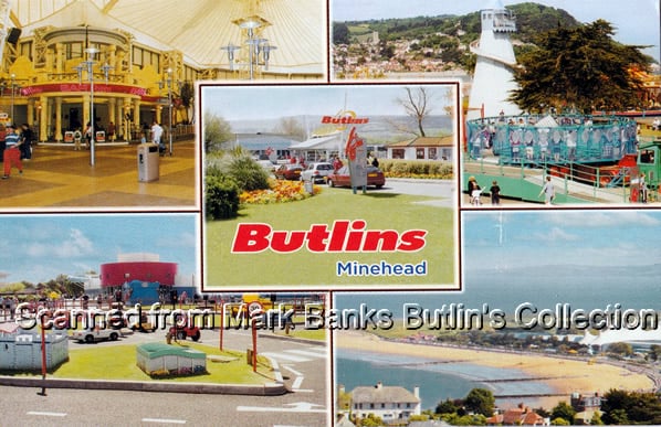 Butlins Minehead Postcards