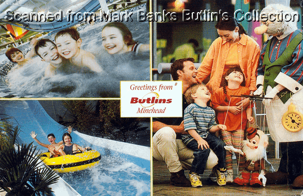 Butlins Minehead Postcards