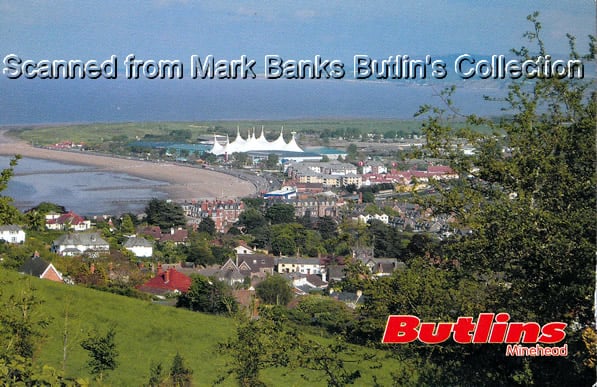 Butlins Minehead Postcards