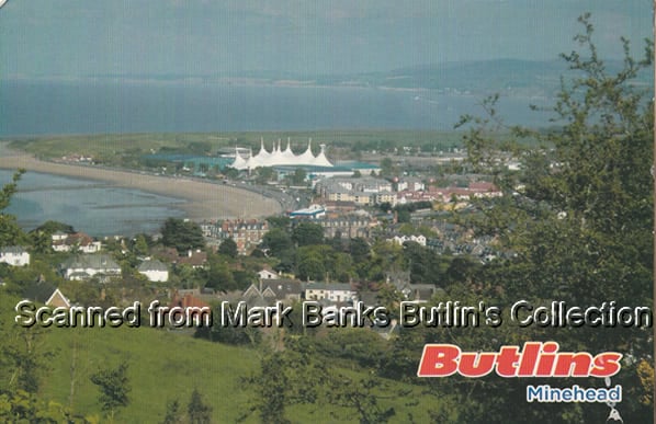 Butlins Minehead Postcards