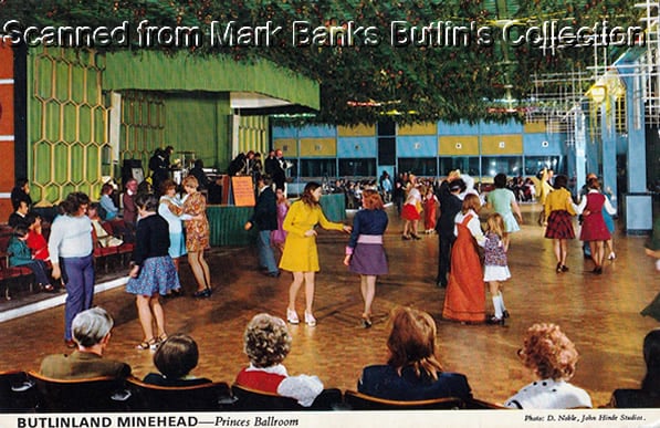 Butlins Minehead Postcards