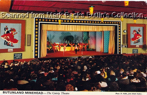 Butlins Minehead Postcards
