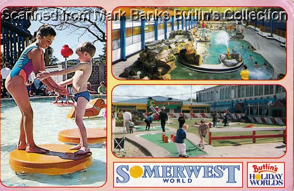 Butlins Minehead Postcards