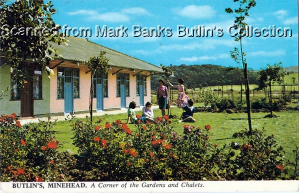 Butlins Minehead Postcards