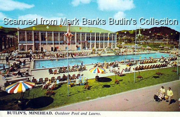 Butlins Minehead Postcards
