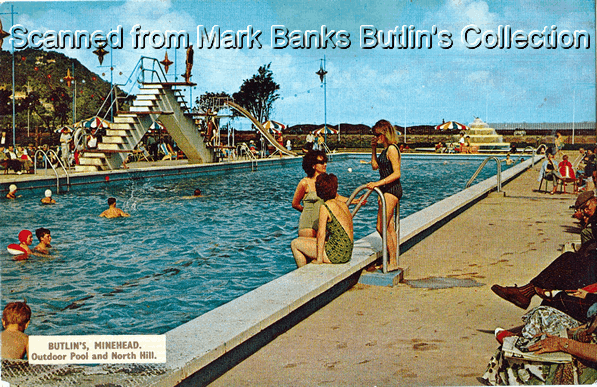 Butlins Minehead Postcards