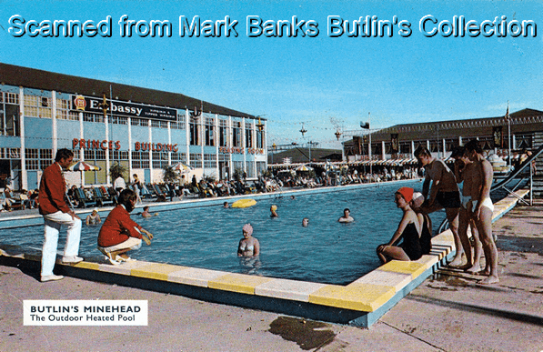 Butlins Minehead Postcards