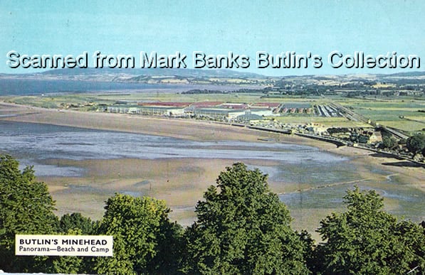 Butlins Minehead Postcards