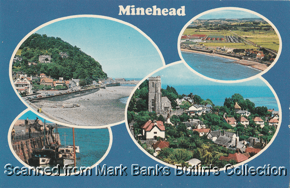 Butlins Minehead Postcards