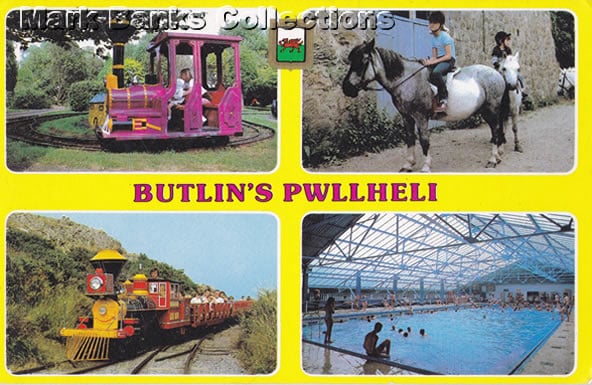 Butlins Pwllheli Postcards
