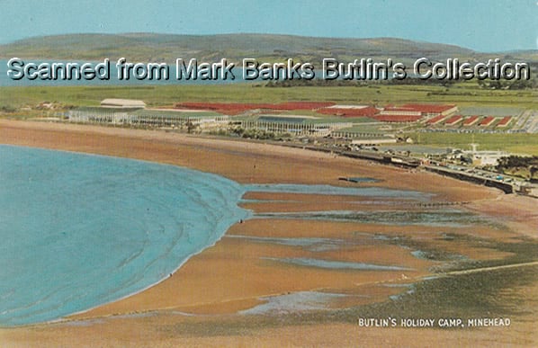 Butlins Minehead Postcards