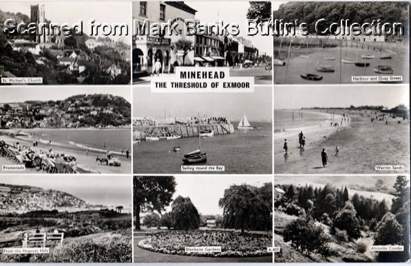 Butlins Minehead Postcards