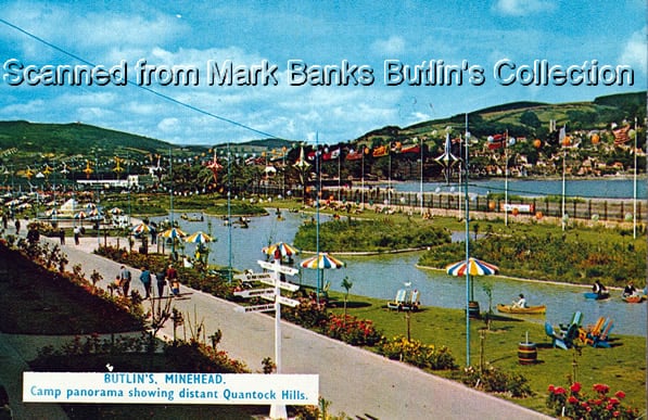 Butlins Minehead Postcards